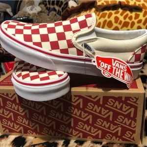 NWT VANS SLIP ONS